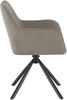 CLP Esszimmerstuhl Tipton Cordbezug 180 Grad Schwenkmechanismus bis 150 kg belastbar,taupe Bild 5