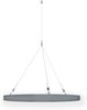 Rheinland Möbel FocusWall DAR09 – Runder Akustik-Deckenabsorber Ø 90 cm in Stofffarbe Buru inkl. Chrom-Stahlseilen - Made in Germany - Klasse A, Stoffbezug, schwer entflammbar Bild 3