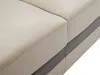 Vente-unique - Ledersofa 2-Sitzer - Taupe - FRANCESCA Bild 5