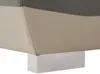 Vente-unique - Ledersofa 2-Sitzer - Taupe - FRANCESCA Bild 4
