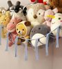 FOUORTUNATE-BEE Hängekorb Plüschtier Hängematte Ecknetz für Kinderzimmer Deko Mehrere Farben, Handgewebtes Spielzeugnetz zur Aufbewahrung von Kuscheltieren Bild 3