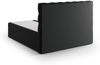 Micadoni Boxspringbett Mamaia Samt Bluvel Schwarz 140x200 Bild 5