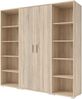 Aktenregal >Clermont< (BxHxT: 52,5x186x35 cm) in Sonoma/Eiche Bild 4