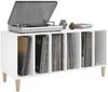 vidaXL Plattenschrank Weiß 100x38x48 cm Holzwerkstoff 831973 Bild 4