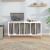 vidaXL Plattenschrank Weiß 100x38x48 cm Holzwerkstoff 831973 Bild 3
