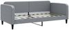 vidaXL Tagesbett mit Matratze Hellgrau 90x190 cm Stoff 3196808 Bild 3