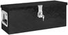vidaXL Aufbewahrungsbox Schwarz 60x23,5x23 cm Aluminium 152249 Bild 2