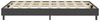 Bettgestell ohne Kopfteil Grau Stoff 120×200 cm Bild 5