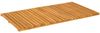 vidaXL Badematte Uni Braun 100 x 55 cm Holz 42025257 Bild 2