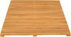 vidaXL Badematte Uni Braun 100 x 55 cm Holz 42025257 Bild 5