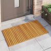 vidaXL Badematte Uni Braun 100 x 55 cm Holz 42025257 Bild 3