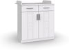 Babyzimmer-Komplettset >BORKUM< in WEISS Bild 4