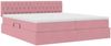 vidaXL Aufbewahrungsbett mit Matratze mit Kopfteil Rosa 100 x 200 cm 3370996 Bild 5