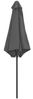 vidaXL Sonnenschirm mit Aluminium-Mast 270x246 cm Anthrazit 47346 Bild 4