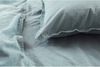 Hahn Renforce Bettwäsche 155x220 stonewashed grau-grün 123061-588 Bild 3