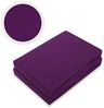 Marke Jersey Spannbettlaken Doppelpack 60 x 120 - 70 x 140 cm Lila Bild 2