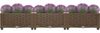 vidaXL Hochbeet 120x40x23 cm Polypropylen 316513 Bild 3