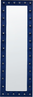 Standspiegel ANSOUIS 150 cm Samtstoff Marineblau Bild 5
