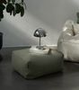 mokebo Pouf Der Ruhestifter (aus Cordstoff), Sitz-Hocker, Bodenkissen, Fußhocker oder Sitzkissen eckig in Grün Bild 2