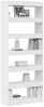 vidaXL Bücherregal mit Regal Weiß 80 x 30 x 198 cm Holzwerkstoff 3333916 Bild 3