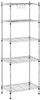 Royal Catering Standregal Metallregal Küchenregal Lastenregal 35 x 55 x 150 cm 150 kg grau Bild 2