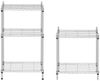 Royal Catering Standregal Metallregal Küchenregal Lastenregal 35 x 55 x 150 cm 150 kg grau Bild 4