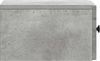 vidaXL Wandmontierter Nachttisch Betongrau 33 x 34,5 x 20 cm 897921 Bild 5