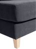 XXL Sessel Karil Bezug Veloursstoff Buche natur / anthrazit 21886 Bild 5