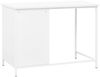 vidaXL Schreibtisch Industrie-Stil mit Schubladen Weiß 105x52x75 cm 339635 Bild 5