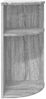vidaXL Beistelltisch Graues Sonoma 29,6 x 29,6 x 60 cm Holzwerkstoff 891126 Bild 5