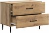 vidaXL Nachttisch Artisan-Eiche 62 x 34,5 x 47,5 cm Holzwerkstoff 894784 Bild 3