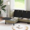 vidaXL Wohnzimmergarnitur 5 pcs Khaki Stoff 3413796 Bild 3