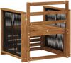 vidaXL Outdoor Mittelsofa Natur 3438908 Bild 5