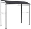 Gartenpavillon,BBQ-Pavillon 215 x 150 x 220 cm Anthrazit Stahl Bild 5