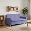 vidaXL Schlafsofa Ausziehbar Jeans blau Stoff 42033351 Bild 3