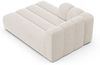 Micadoni Recamiere Lupine 2-Sitzer Links Chenille Eden Helles Beige Bild 3