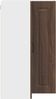 vidaXL Geschirrspülerfront Kalmar Braun Eichen-Optik 57 x 57 x 100 cm 884821 Bild 5