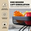 eluno Obstetagere, mit Bananenhalter, Metall, schwarz, ca. 30,5 x 38,5 x 30,5 cm (B/H/T) Bild 5