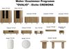 Ovalio Wandspiegel rund 100 cm, Spiegel hängend Typ 701 Schlafzimmer Wohnzimmer Esszimmer Modern Farbwahl Sandbeige, Cremona-Eiche und Dunin-Eiche Bild 5