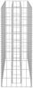 vidaXL Gabionen-Hochbeet Verzinkter Stahl 90×30×90 cm 145631 Bild 5