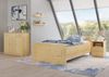 Erst-Holz Seniorenbett extra hoch 120x220 Einzelbett Rollrost Matratze Holzbett Massivholz 60. 42-12-220 M Bild 3
