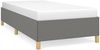 Bettgestell Dunkelgrau 100x200 cm Stoff [347142] Bild 2