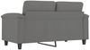 vidaXL 2-Sitzer-Sofa Dunkelgrau 120 cm Mikrofasergewebe 359557 Bild 5