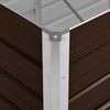 vidaXL Garten-Hochbeet Braun 100 x 40 x 77 cm Verzinkter Stahl 45719 Bild 5