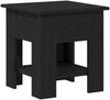 vidaXL Couchtisch Schwarz Eichen-Optik 40 x 40 x 42 cm Holzwerkstoff 862712 Bild 2