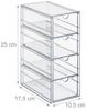 Schubladenbox mit 4 Fächern Bild 4