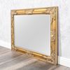 Wandspiegel BESSA gold antik 70x50cm barock pompös Spiegel Design Holzrahmen Bild 2
