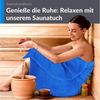 Lashuma Saunatuch XXL Handtuch London, Frottee (1-St), großes Badetuch Damen & Badehandtuch Herren 80x200 - Saunahandtuch Bild 3