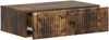 vidaXL Wandmontierter Beistelltisch Geräucherte Eiche Holzwerkstoff 897980 Bild 3