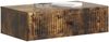 vidaXL Wandmontierter Beistelltisch Geräucherte Eiche Holzwerkstoff 897980 Bild 2